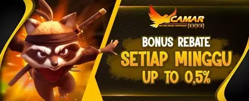 Rebate Slot Game Up To 0.5% banner